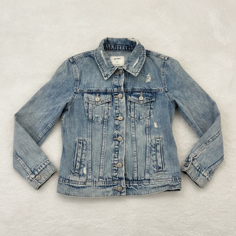 Old Navy Women's Distressed Denim Jacket - Size XS
 b39